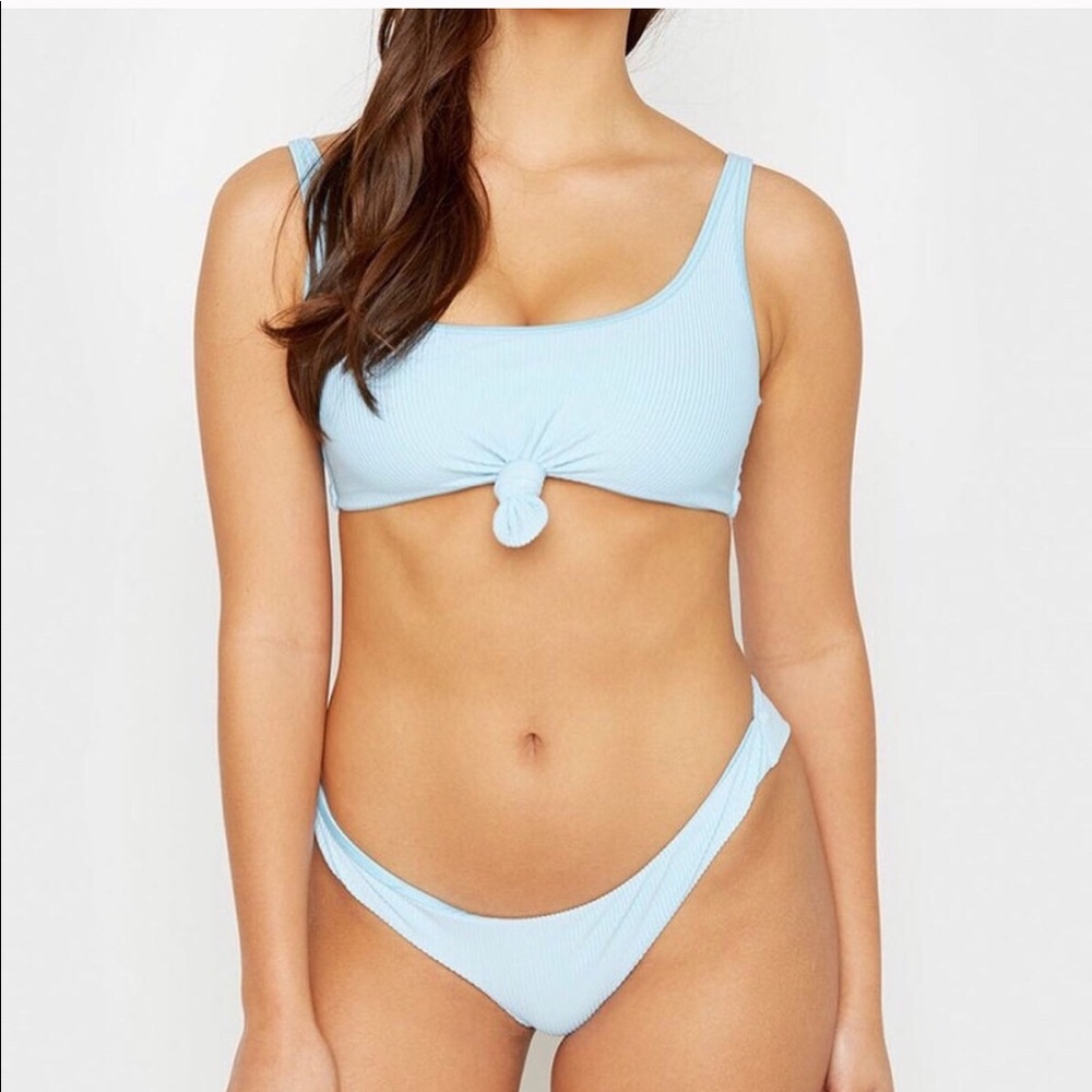 NWT Frankie’s Bikinis Greer Top and Bottom